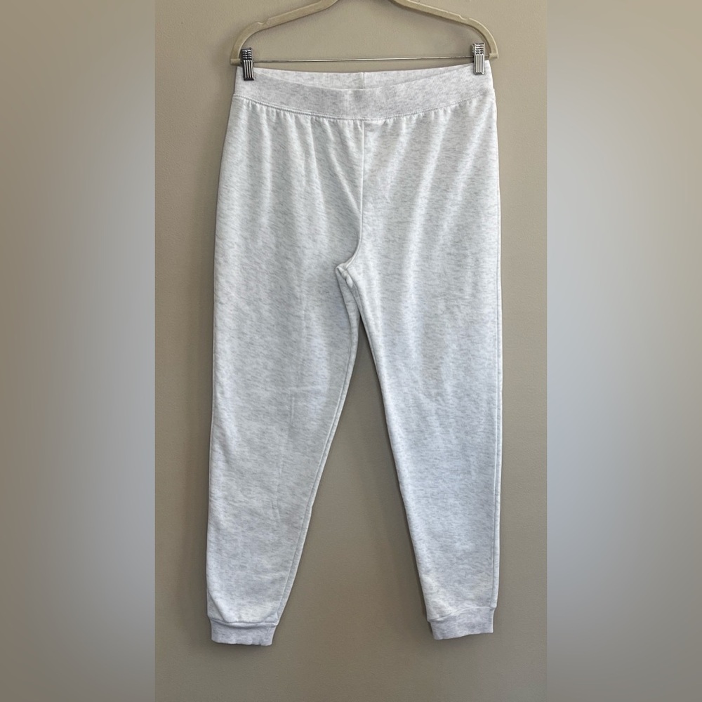 Bobbie Brooks Light Gray Track Jogger Pants